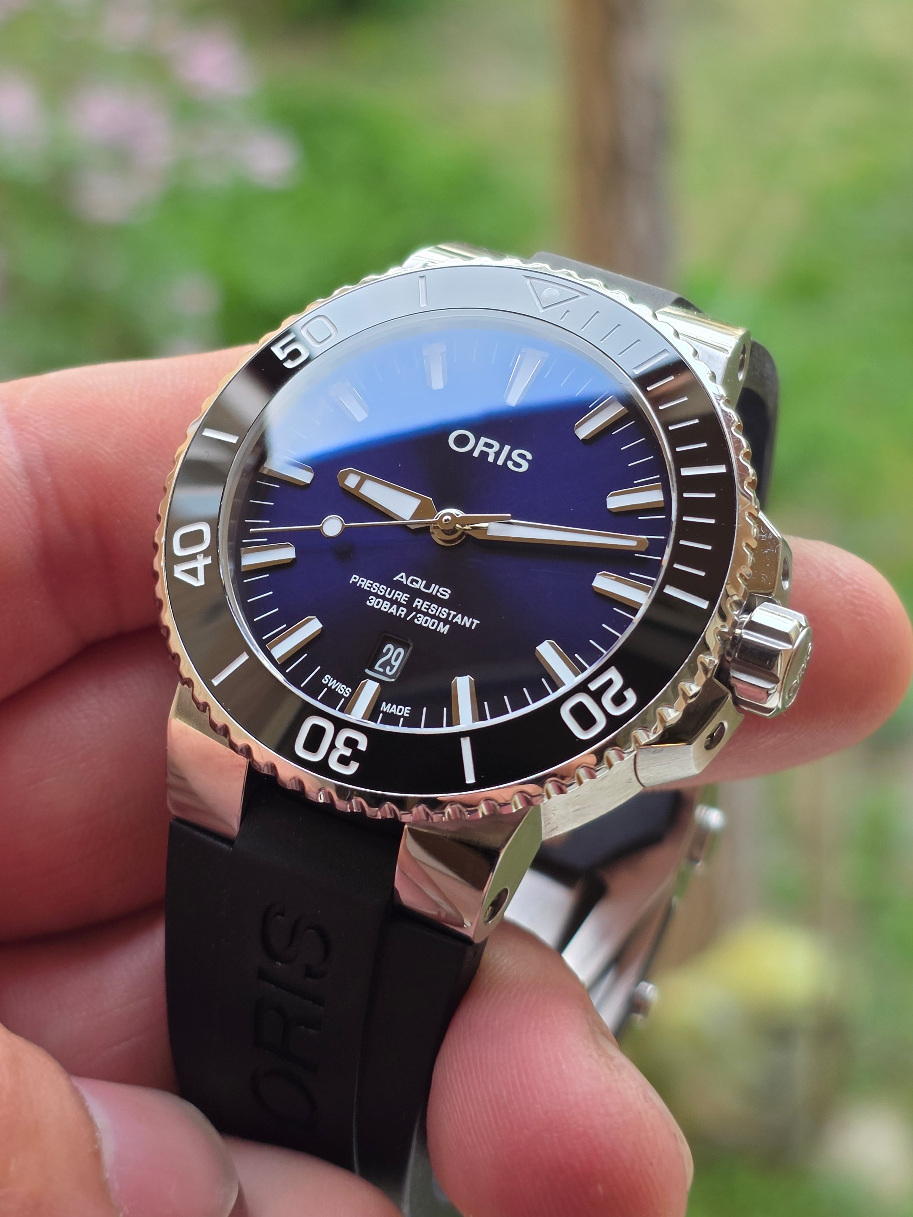 🕒 Oris Aquis Date – Performanță Elvețiană sub Lupă! 🌊