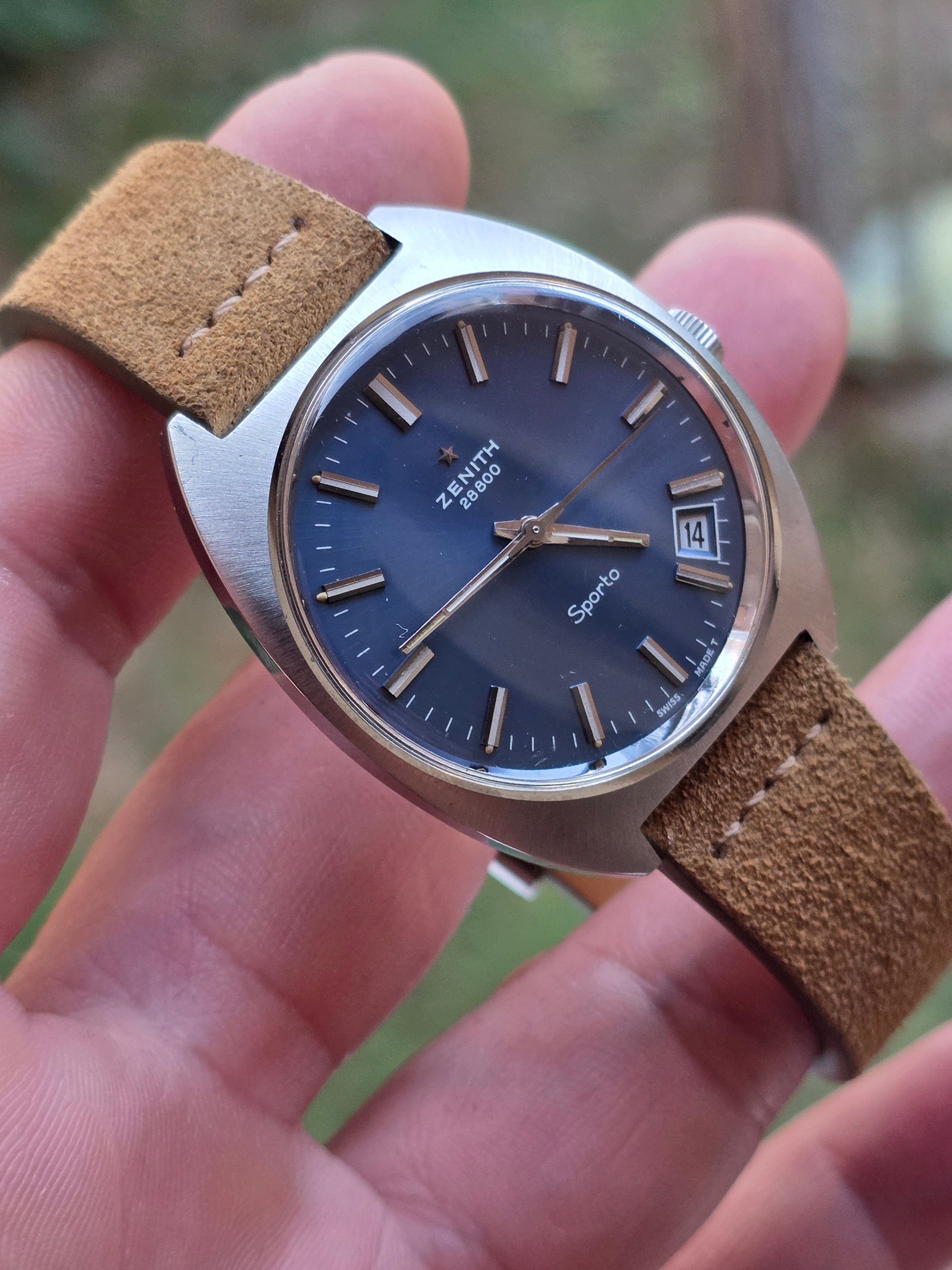 vintage Zenith Sporto 28800