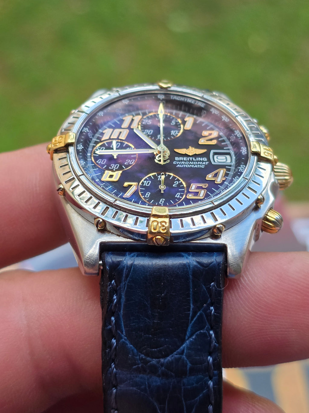 Breitling Chronomat Automatic (Oțel & Aur 18k) Certificat Chronometer