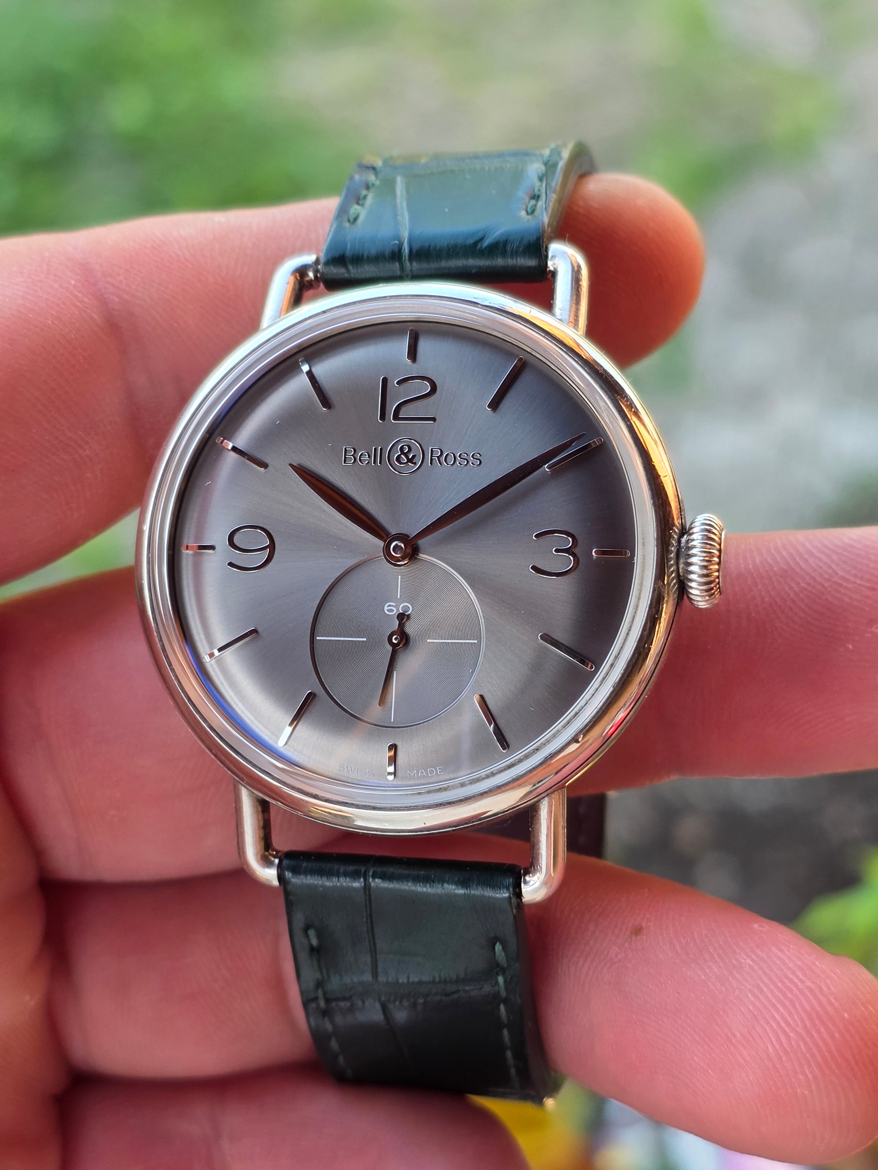 Bell & Ross WW1 Argentium (Vintage Style) – Ediție de Colecție din Argint