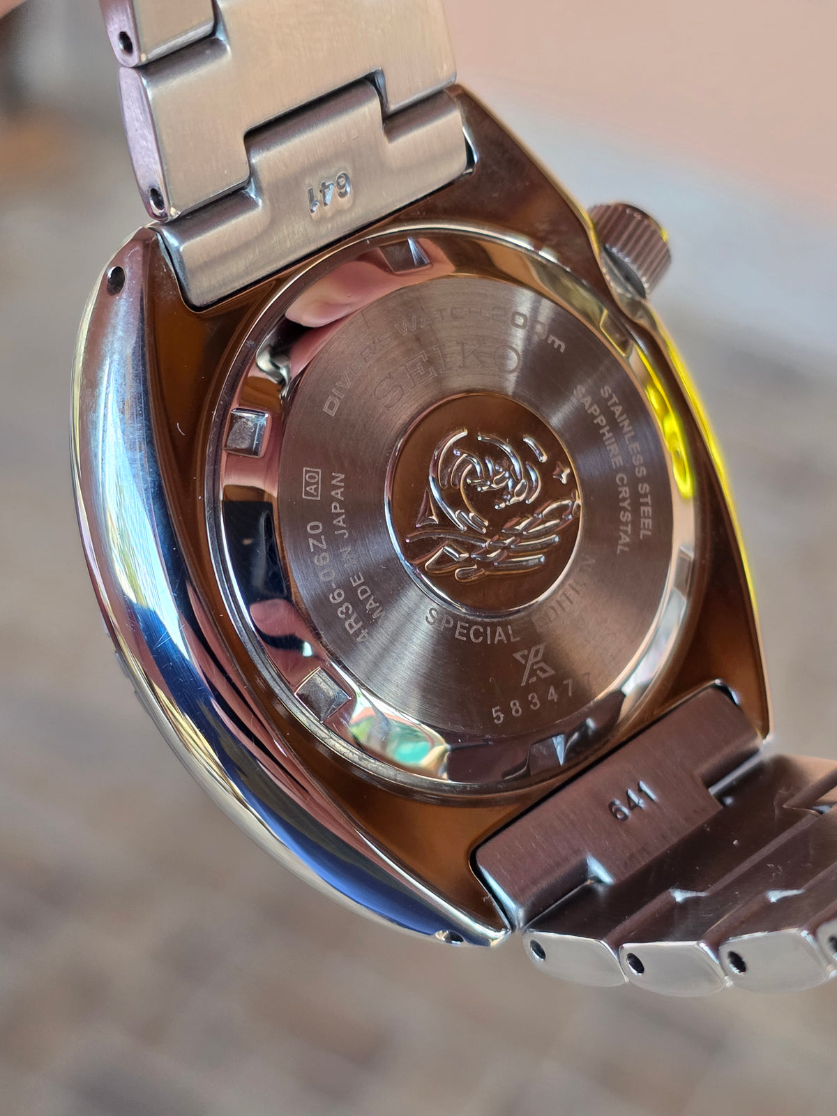 Seiko Prospex King Turtle PADI Special Edition referință SRPG19J1