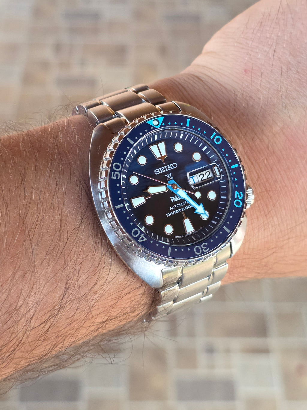 Seiko Prospex King Turtle PADI Special Edition referință SRPG19J1