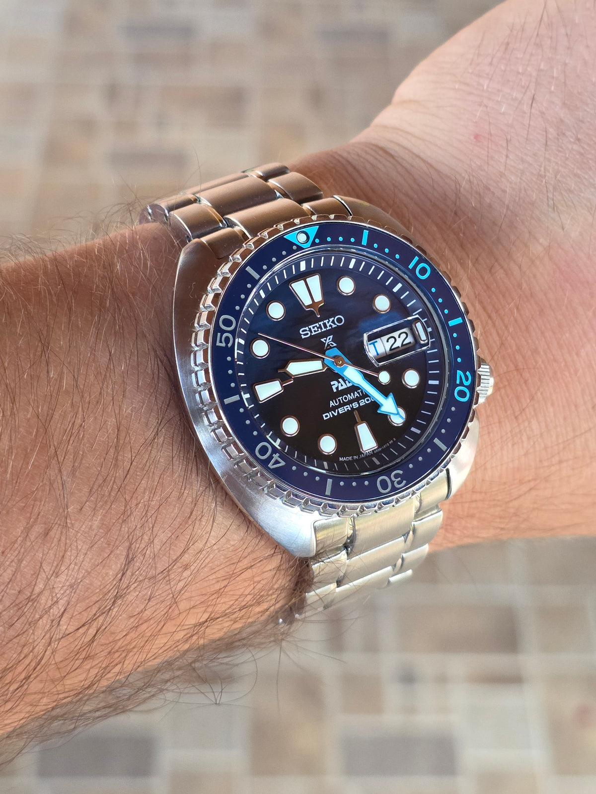 Seiko Prospex King Turtle PADI Special Edition referință SRPG19J1
